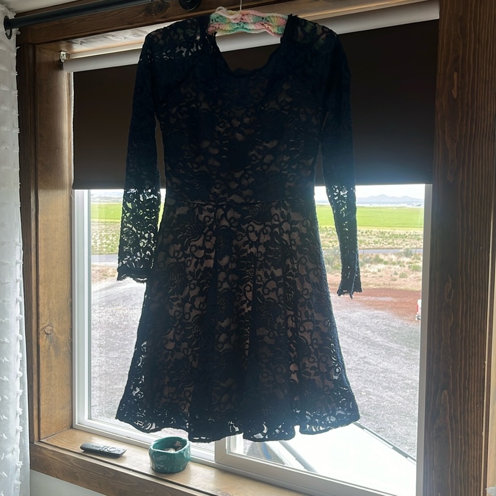 Sparkly Navy blue dress